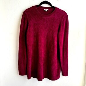 J.jill Maroon Women’s Sweater Size M